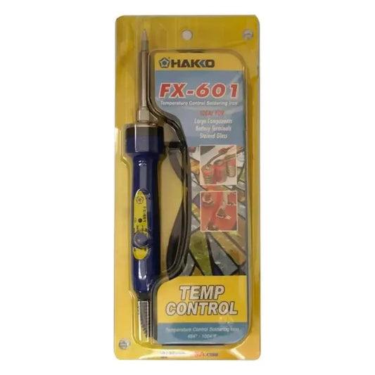 Hakko FX601 Soldering Iron – 67W Adjustable Temperature Iron for Stained Glass & Craftwork (USA Version)