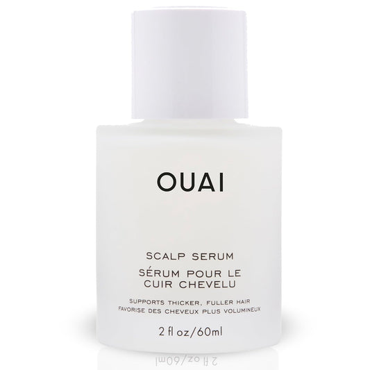OUAI Scalp Serum – Balancing Hair Serum with Red Clover Extract, Siberian Ginseng & Peptides for Thicker, Fuller Hair – Paraben & Sulfate-Free, 2 Fl Oz